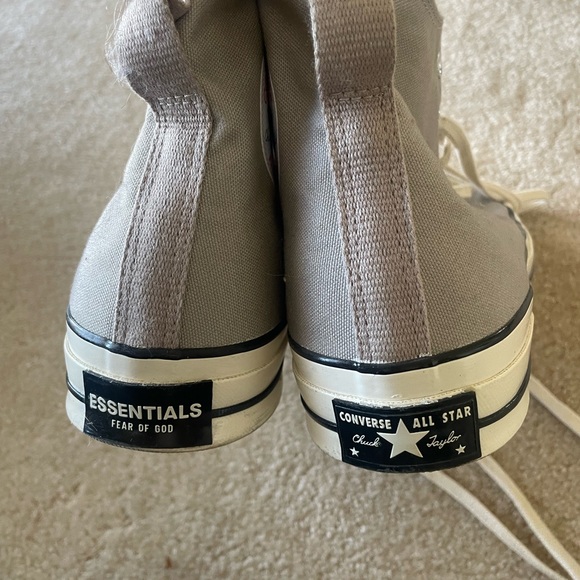 Fear of God Converse Chuck Taylor Gray Canvas High-Tops. Men size‎ 11 - Picture 5 of 8